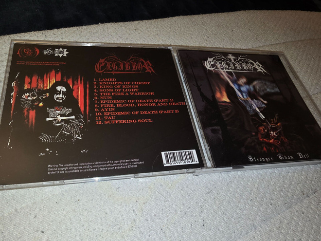 Elgibbor – Stronger Than Hell (CD, 2007, Christian Black Met