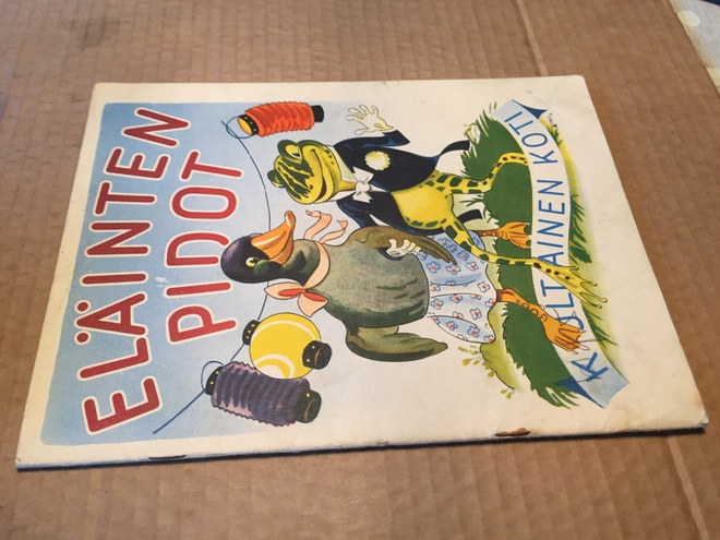 KULTAINEN KOTI ELÄINTEN PIDOT 1951 HYVÄ
