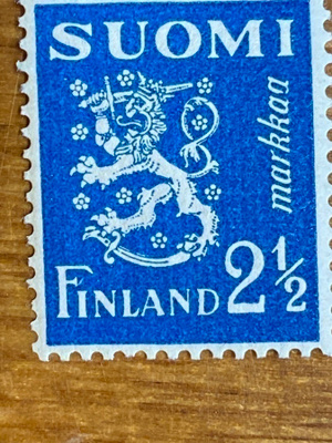 LEIJONAMALLI 1930 2 1/2MARKKAA**