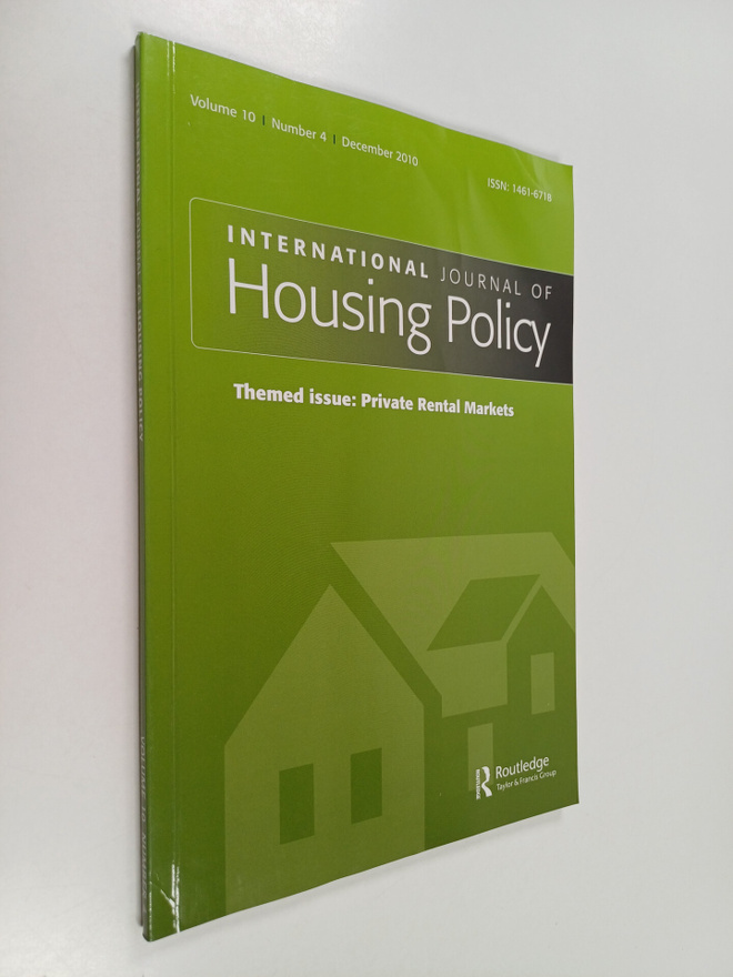 International Journal of Housing Policy volume 10, number...