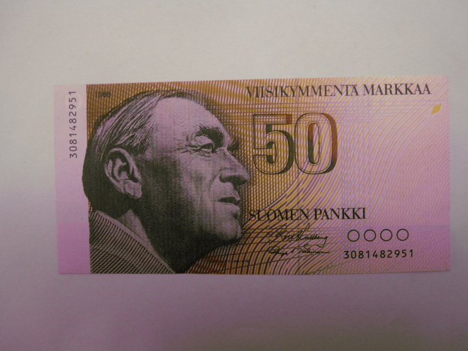 50 markkaa 1986