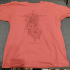 Pentacle - Five Candles Burning Red T-paita (M-koko) - pikkukuva 1