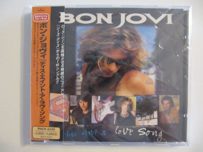 Bon Jovi This Ain't A Love Song Japanilainen CD Single OBI