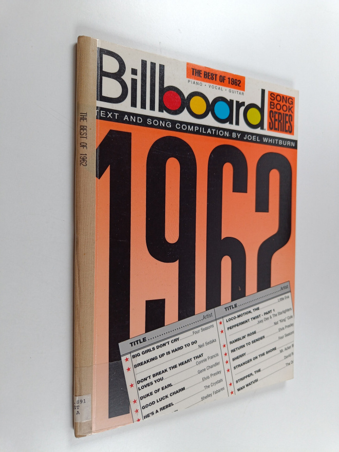 Joel Whitburn : Billboard song book series 1962