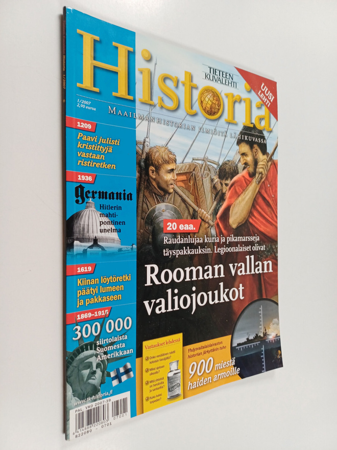 Tieteen Kuvalehti : Historia 1/2007