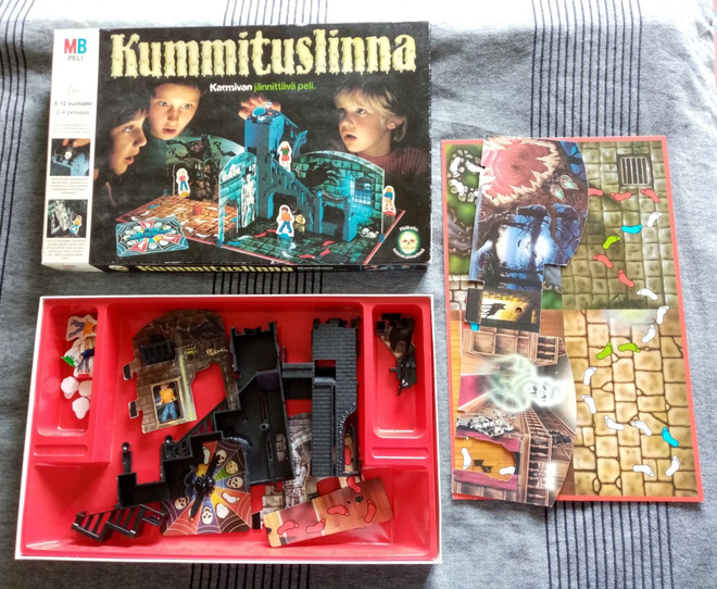 Kummituslinna (Milton Bradley, 1986) -PUUTTEELLINEN-