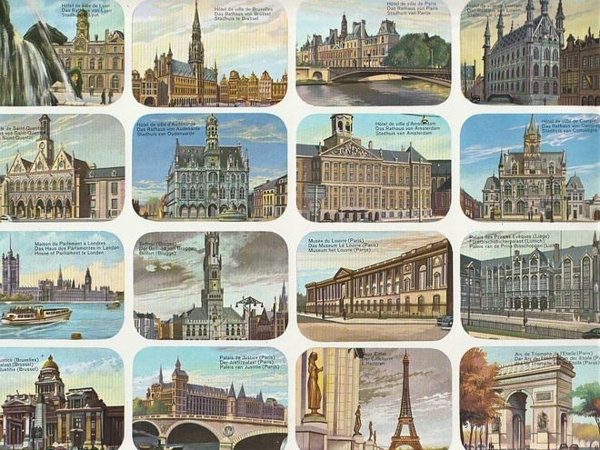 * belgia 39-151, upeat monumentit-arkki, 32,5x23,5cm*