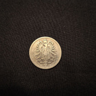 Saksa 1Mark 1876 Hopeaa - pikkukuva 2