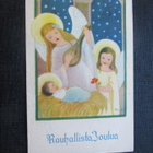 Rauhallista Joulua. Helga Sjöstetdt. Postikortti - pikkukuva 1