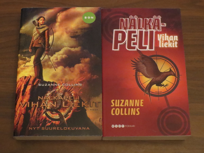 Suzanne Collins: Nälkäpeli - Vihan liekit osat 1 & 2