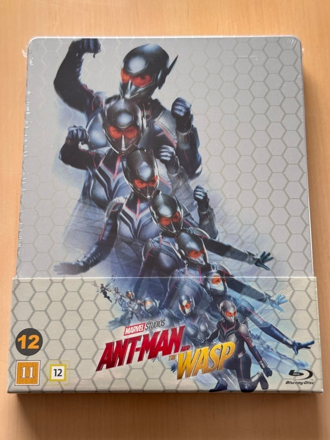 Ant-Man and the Wasp Steelbook Blu-ray (Uusi)