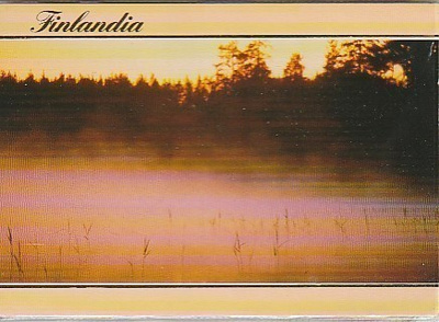 POSTIKORTTI Maisema, Finlandia-tunnus