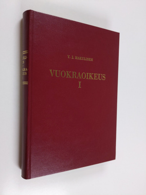 Y. J. Hakulinen : Vuokraoikeus 1 : Maanvuokra