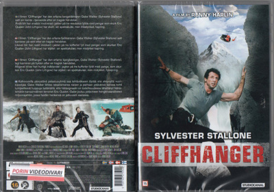 Cliffhanger (52 842) UUSI -FI- DVD nordic, sylvester stallo