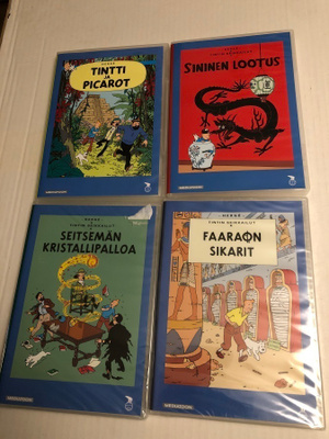 Tintti 4 DVD elokuvaa