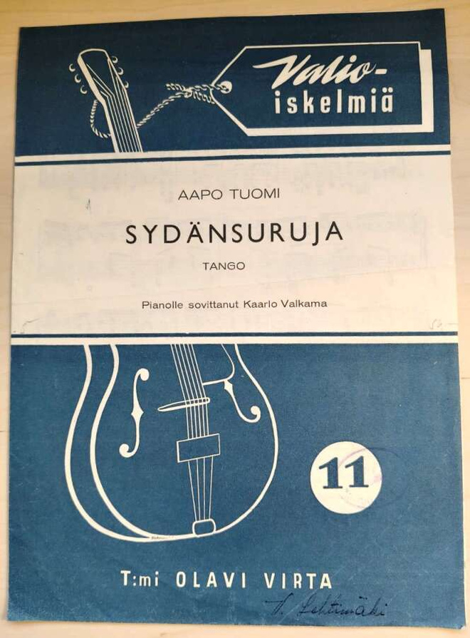 Aapo Tuomi: Sydänsuruja (säv. ja san.)