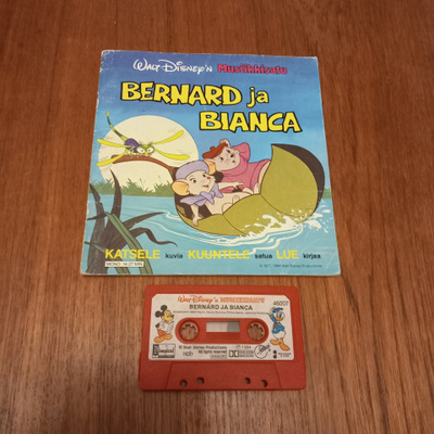 Disney musiikkisatu – Bernard ja Bianca –kirja & kasetti
