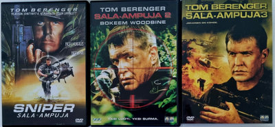 SNIPER / SALA-AMPUJA TRILOGIA 1-3 DVD