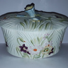 BESWICK , VANHA KANNELLINEN ART DECO TYYLINEN POSLIINIRASIA - pikkukuva 1