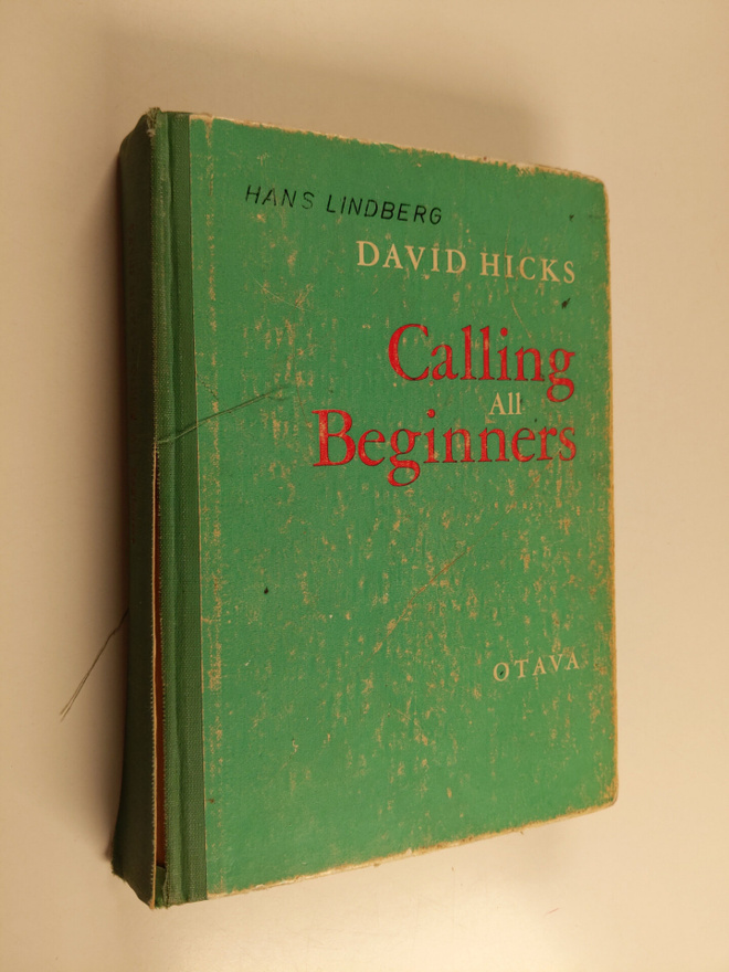 David Hicks : Calling all beginners : (english by radio) ...