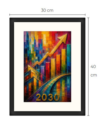 Uusi SDG Kestävä kehitys 2030 art print taulu 30 cm x 40 cm