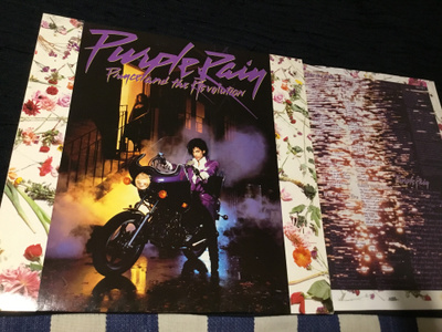Prince and The Revolution Purple Rain 1984 Ger upea lp Ex+
