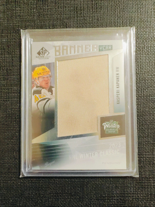 Kasperi Kapanen - 23-24 SP Game-Used Banner Year