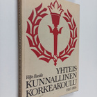 Viljo Rasila : Yhteiskunnallinen korkeakoulu 1925-1966 - pikkukuva 1
