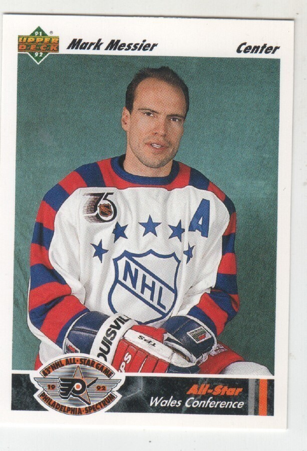 Mark Messier 91-92 ud all stars.