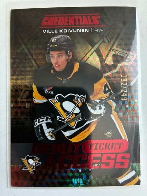 Ville Koivunen 25-26 Credentials #144 Red 082/249