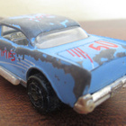 Chevy 1957 1:64 Majorette pienoismalli - pikkukuva 2
