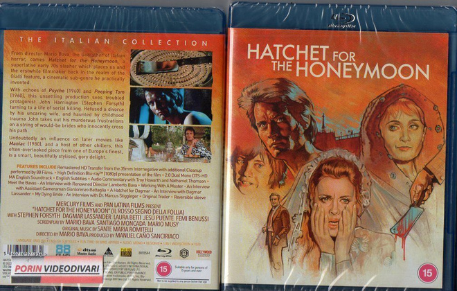 Hatchet For The Honeymoon	(44 089)	UUSI	-GB-	BLU-RAY			steph