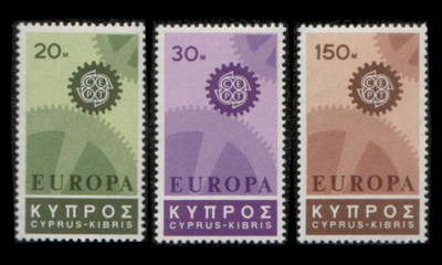 Kypros 292-4 ** Europa (1967)