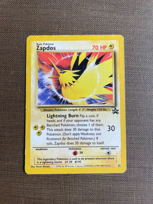 Zapdos (23) - Wizards Black Star Promos | LP |