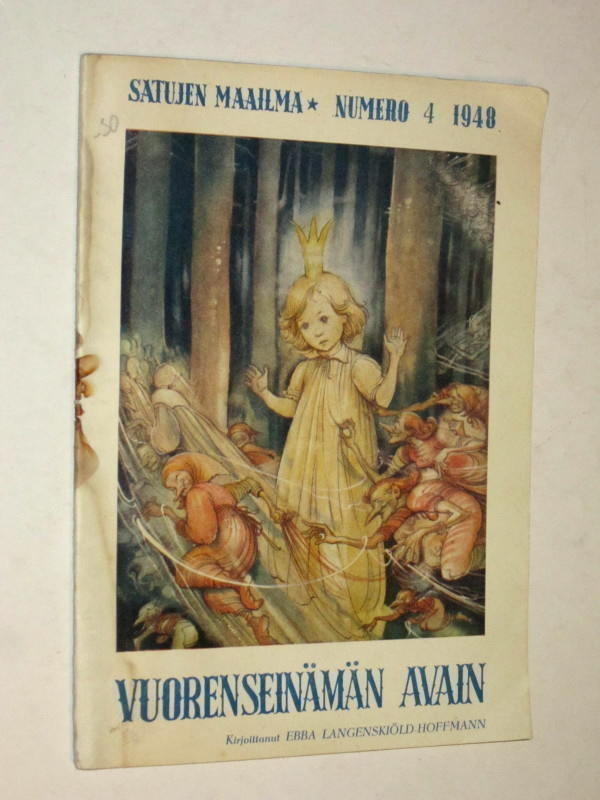 Satujen maailma N:o 4 1948 : Vuorenseinämän avain