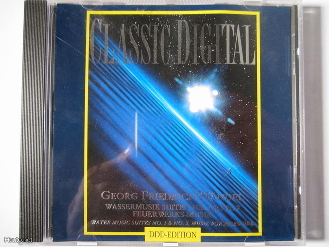 Händel : Vesimusiikki -sarjat no 1 ja 2 sekä Ilotulitus- CD