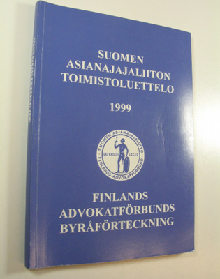 Suomen asianajajaliiton toimistoluettelo 1999