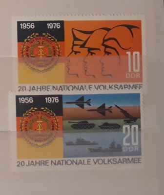 DDR 1976 - Kansanarmeija (2)  ++