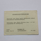 AVARUUS-PURUKUMI KUVA BILD N:o 14 - pikkukuva 2