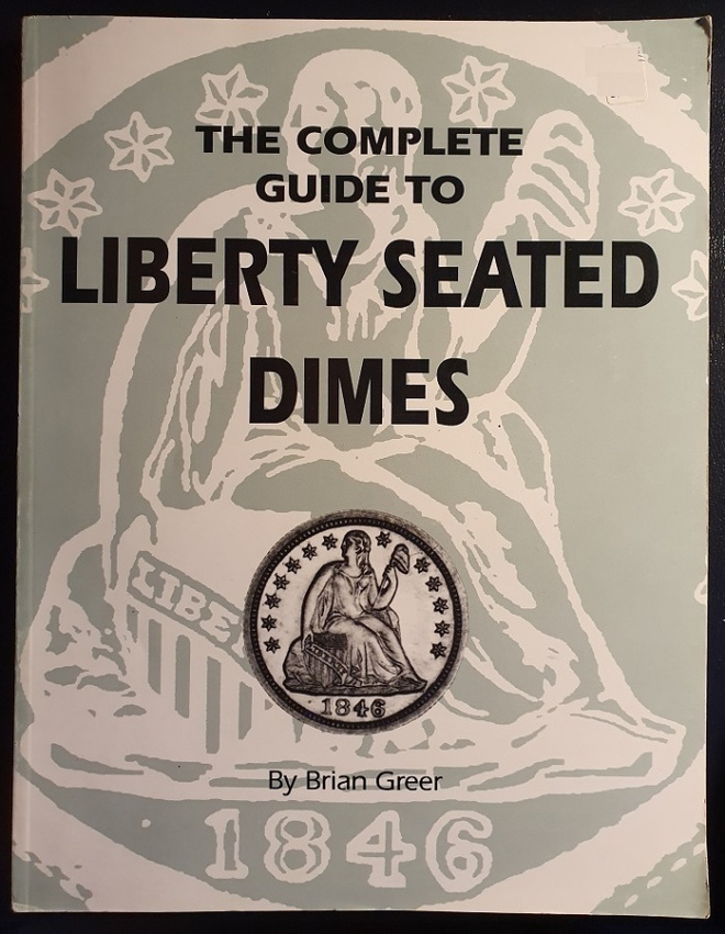 Liberty Seated Dimes amerikkalainen rahakirja