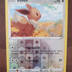 Pokemon Eevee 125/203 Reverse holo - Rayquaza cameo - pikkukuva 1