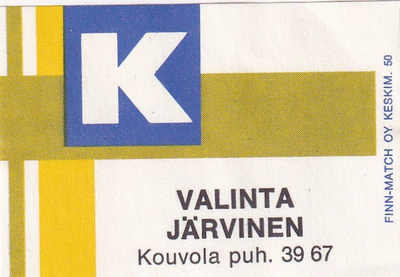 Kouvola. Valinta Järvinen, Kesko    4/16