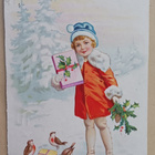 Pikkuleidi ja linnut tuovat joululahjat ja rautatammea, 1931 - pikkukuva 1