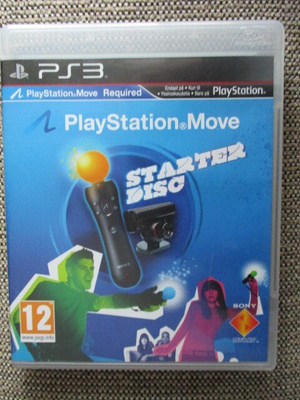 PS3 PLAYTSTATION MOVE STARTED DISC