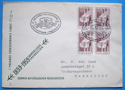 FDC-Sahateollisuus 100 vuotta 22.5,1959 (100)