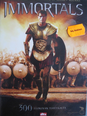 IMMORTALS DVD UUSI