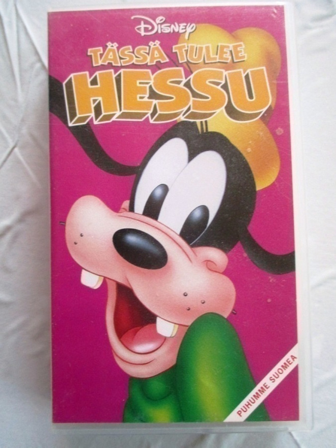 VHS elokuva: Tässä tulee Hessu