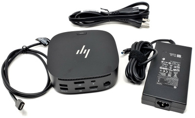 HP USB-C Dock G5 -telakka , tukee 3kpl 4K näyttöjä