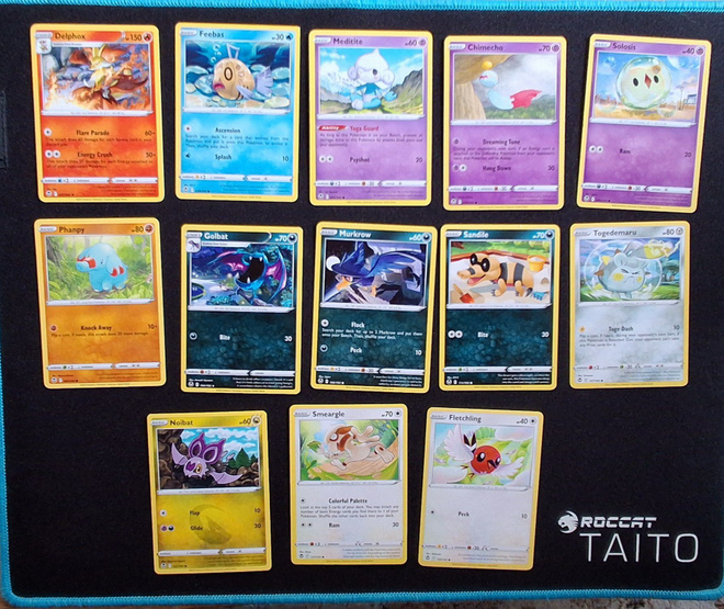 Pokemon kortit 13kpl (#118 Silver Tempest)