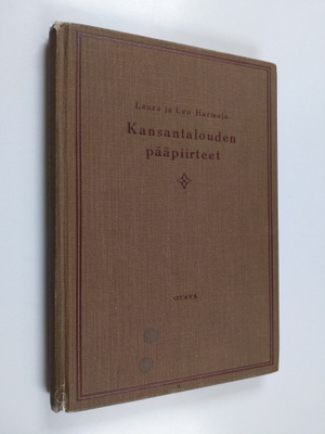 Laura Harmaja : Kansantalouden pääpiirteet